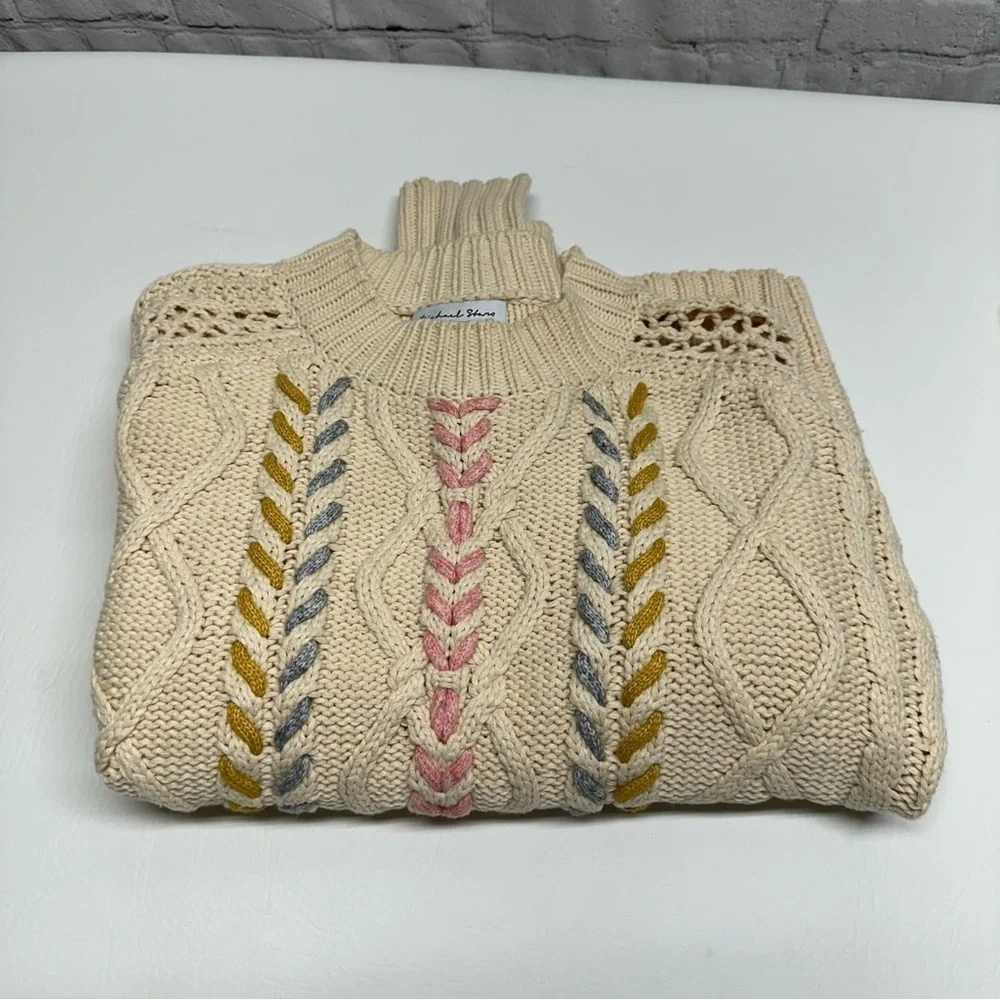 Michael Stars Cable-knit Sweater (S)